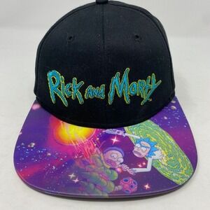 Bioworld Rick and Morty Unisex‎ Snapback Hat Baseball Cap Lenicular Bill